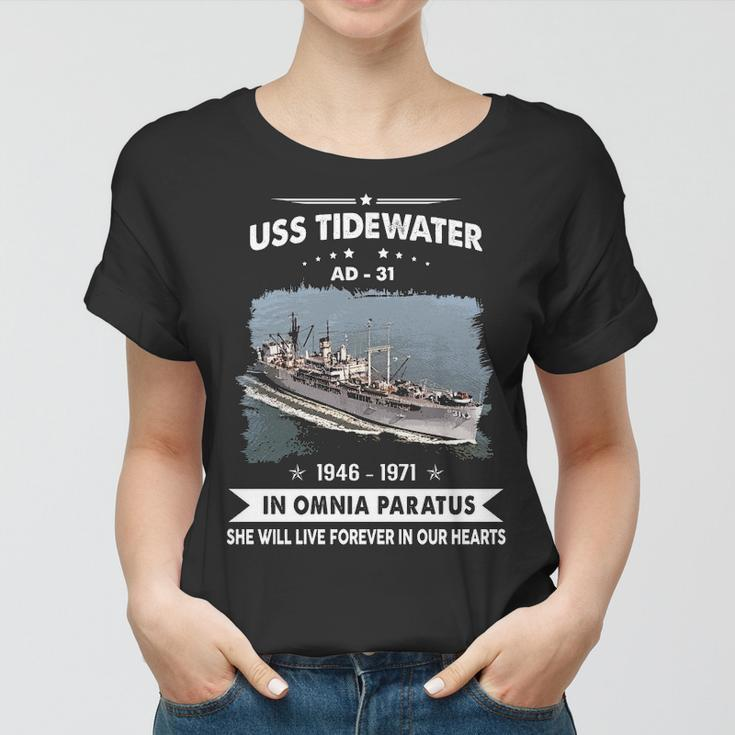 Uss Tidewater Ad Women T-shirt