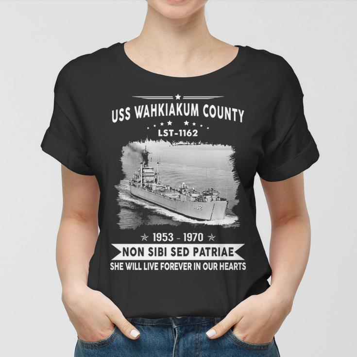 Uss Wahkiakum County Lst Women T-shirt