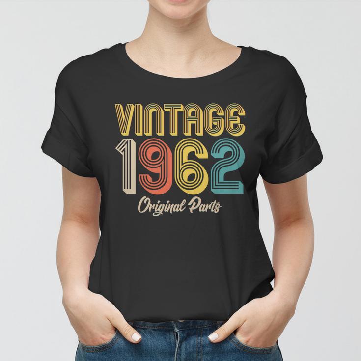 Vintage 1962 Original Parts 60Th Birthday V2 Women T-shirt