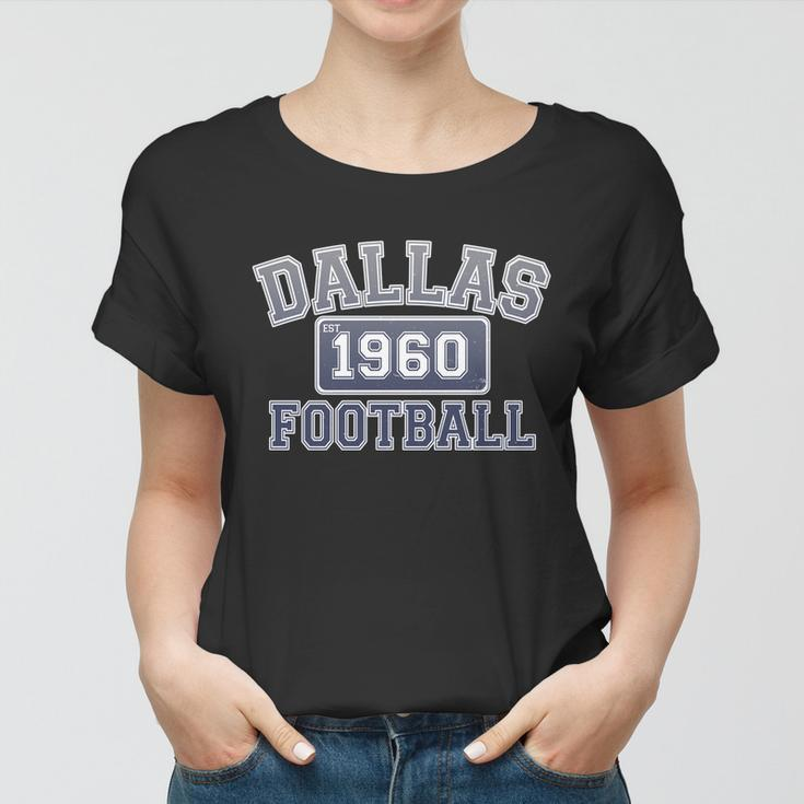 Vintage Dallas Texas Football Est Women T-shirt
