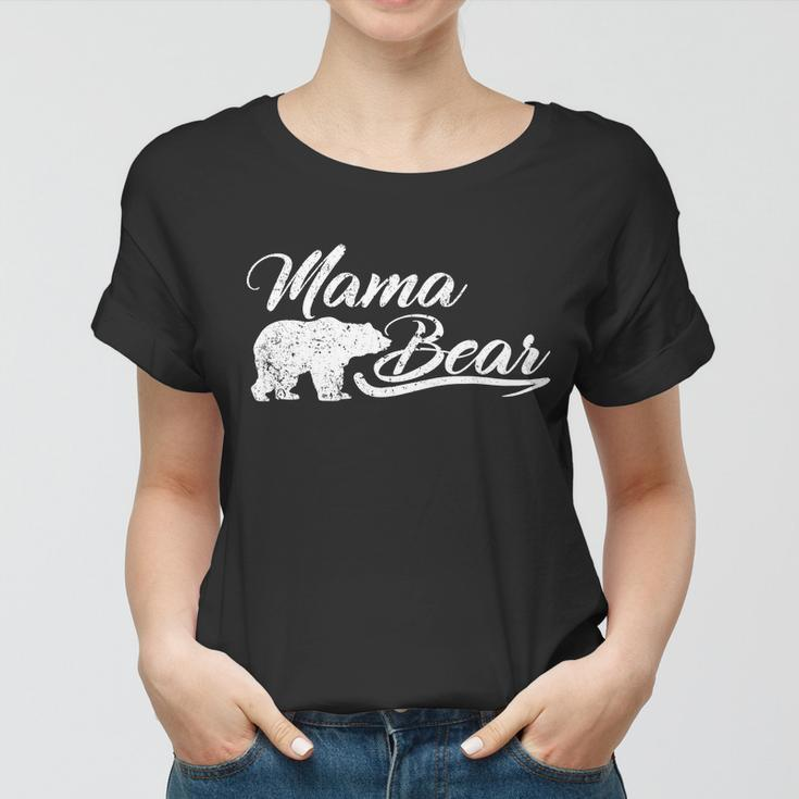 Vintage Mama Bear Retro Mother Logo Tshirt Women T-shirt