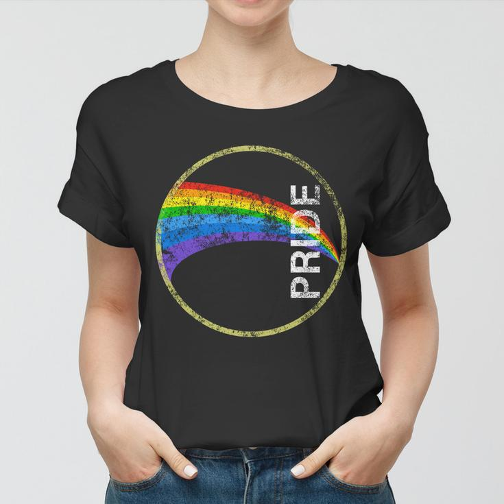 Vintage Rainbow Gay Pride Women T-shirt