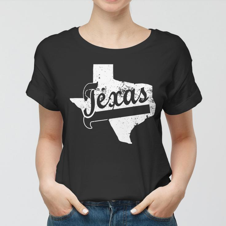 Vintage Texas State Logo Women T-shirt