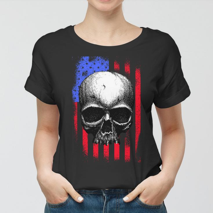 Vintage Usa American Flag V2 Women T-shirt