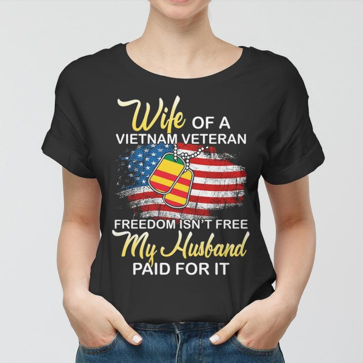 Wife Of Viet Nam Veteran Women T-shirt