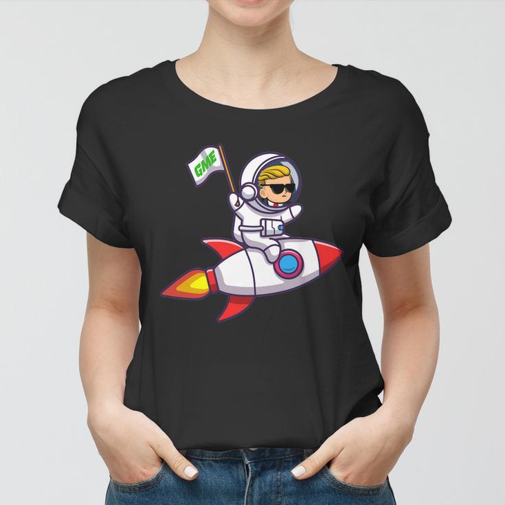 You Gme Stonk To The Moon Wsb Stock Market V2 Women T-shirt