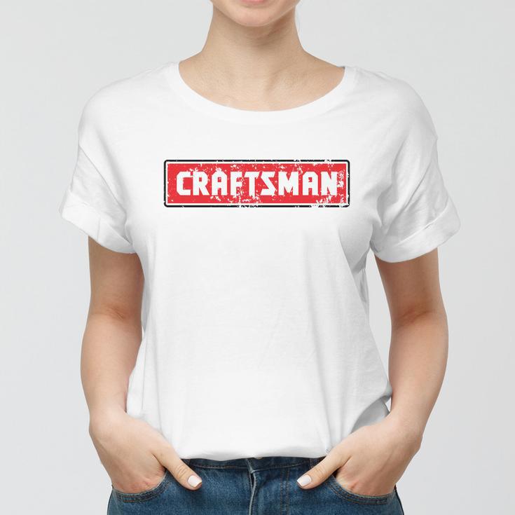 Craftsman Distressed Tshirt Women T-shirt