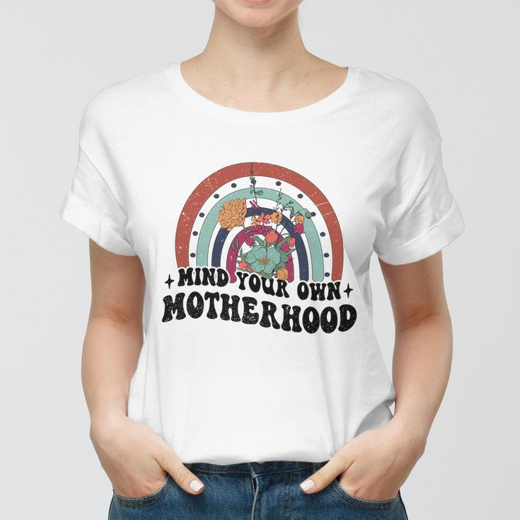 Mind Tour Own Motherhood Vintage Boho Women T-shirt