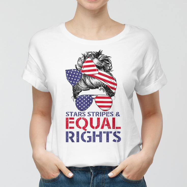 Pro Choice Feminist 4Th Of July - Stars Stripes Equal Rights Women T-shirt