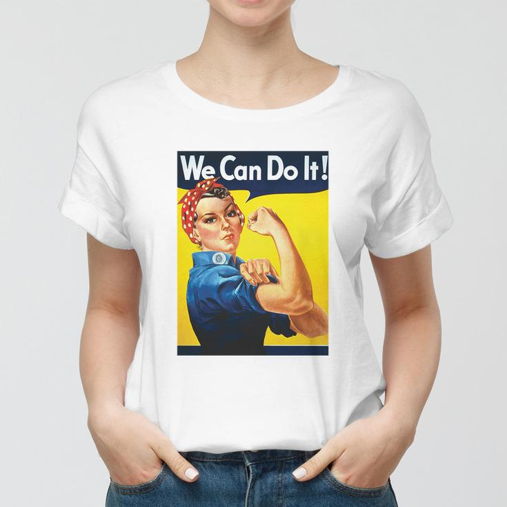We Can Do It Rosie The Riveter Feminist Women T-shirt