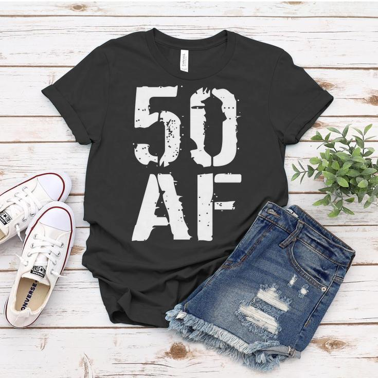 50 Af 50Th Birthday Tshirt Women T-shirt Unique Gifts