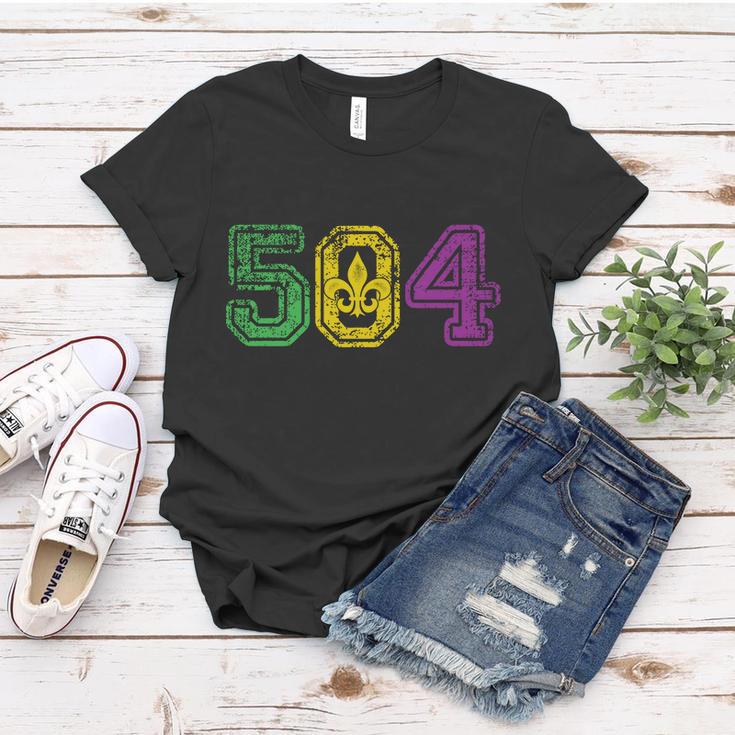 504 New Orleans Mardi Gras Women T-shirt Unique Gifts