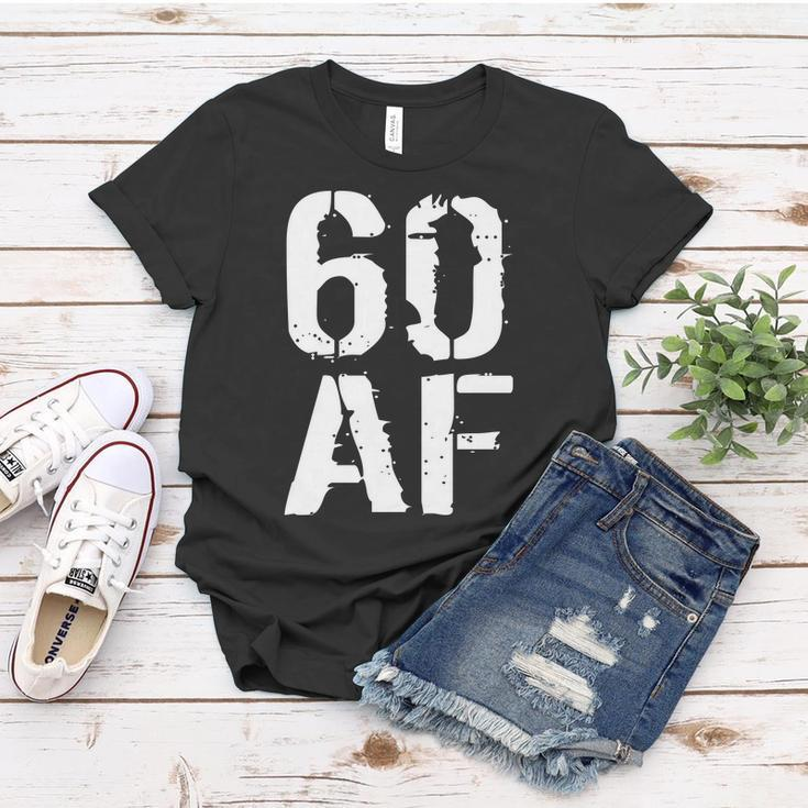 60 Af 60Th Birthday Women T-shirt Unique Gifts