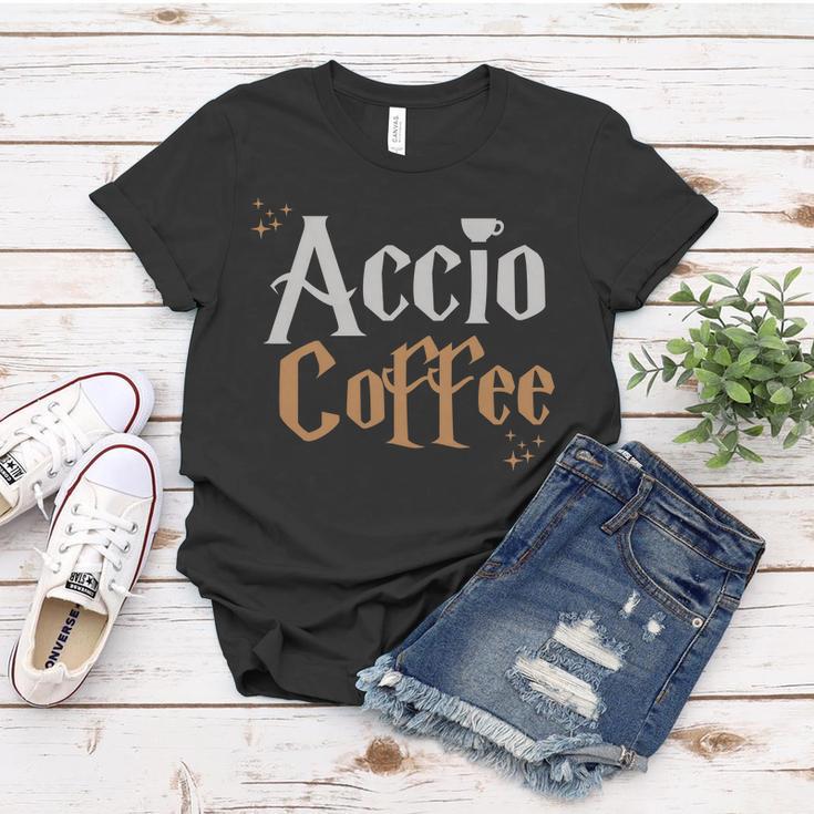 Accio Coffee Women T-shirt Unique Gifts