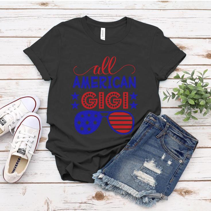 All American Gigi Sunglasses 4Th Of July Independence Day Patriotic Women T-shirt Unique Gifts