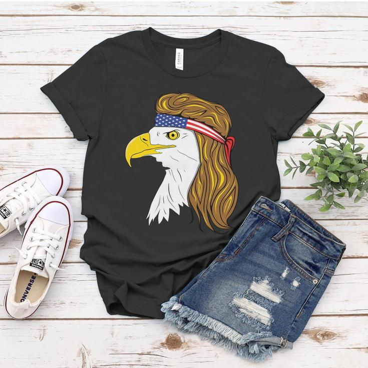 American Bald Eagle Mullet 4Th Of July Funny Usa Patriotic Cute Gift Women T-shirt Unique Gifts