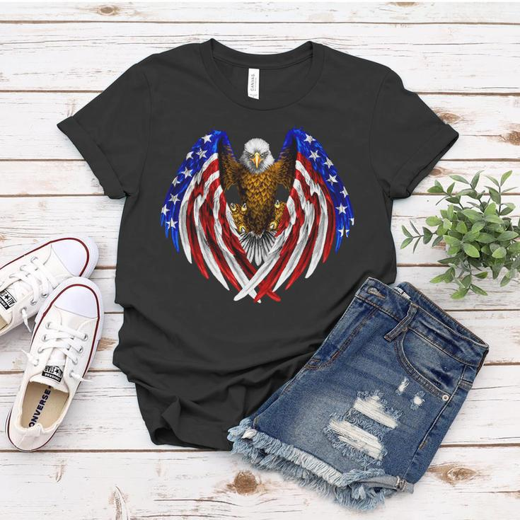 American Flag Eagle V2 Women T-shirt Unique Gifts