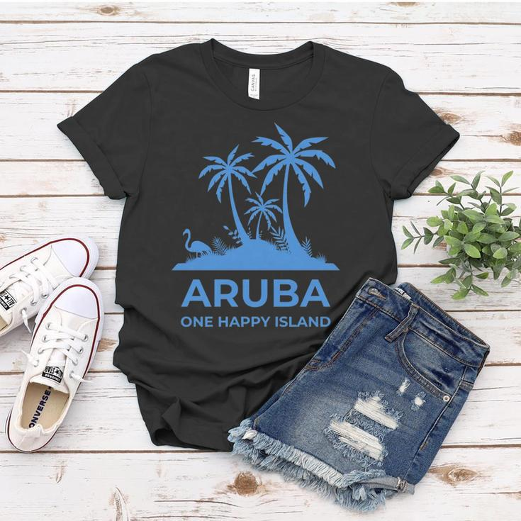 Aruba One Happy Island V2 Women T-shirt Unique Gifts