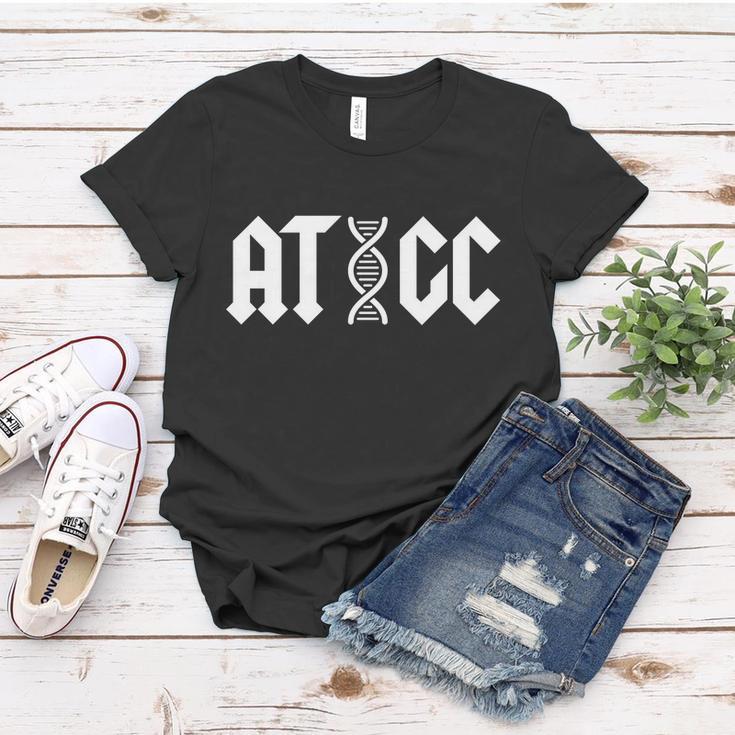 Atgc Funny Science Biology Dna Tshirt Women T-shirt Unique Gifts