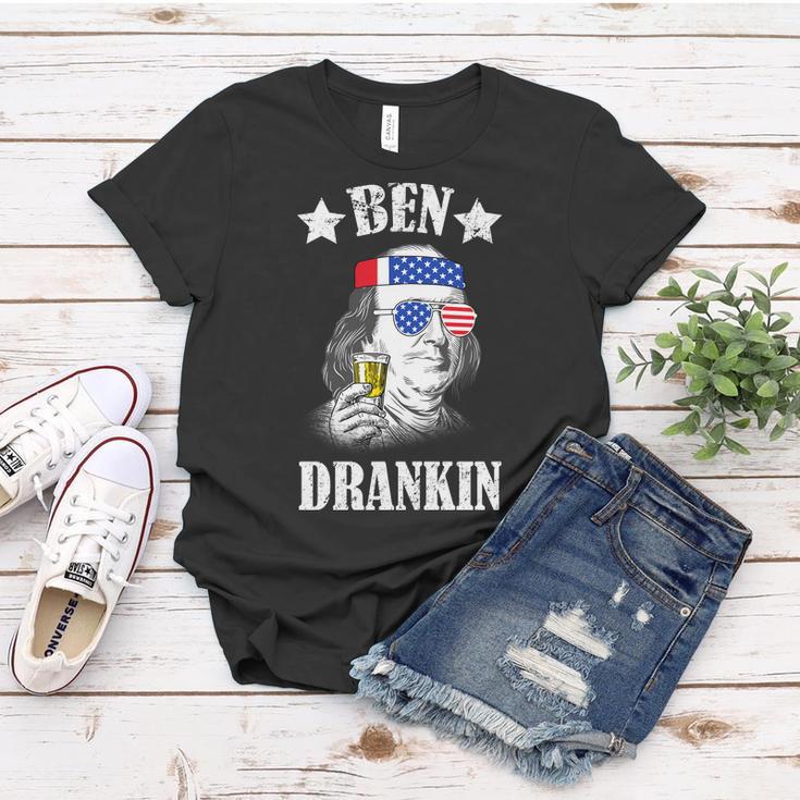 Ben Drankin Usa Patriotic Tshirt Women T-shirt Unique Gifts