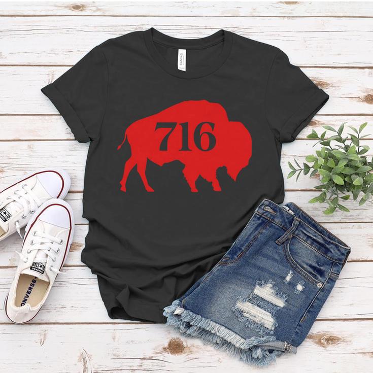 Buffalo 716 New York Football Women T-shirt Unique Gifts