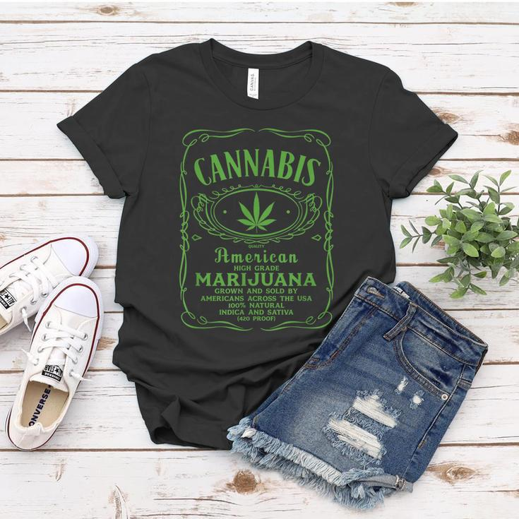 Cannabis Tshirt Women T-shirt Unique Gifts
