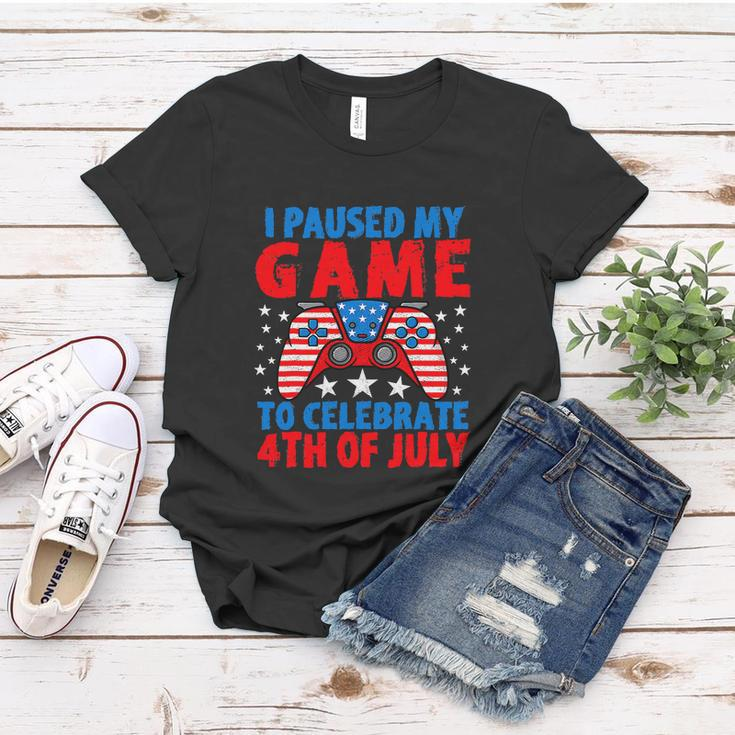 Celebrate 4Th Of July Gamer Funny Fourth Women T-shirt Unique Gifts
