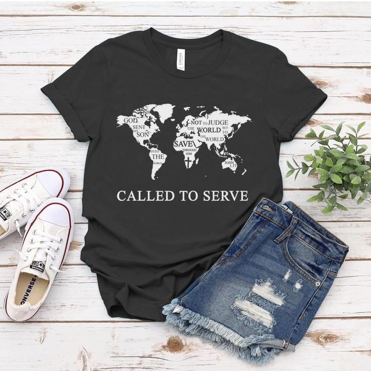 Christian Missionary Called To Serve Women T-shirt Unique Gifts