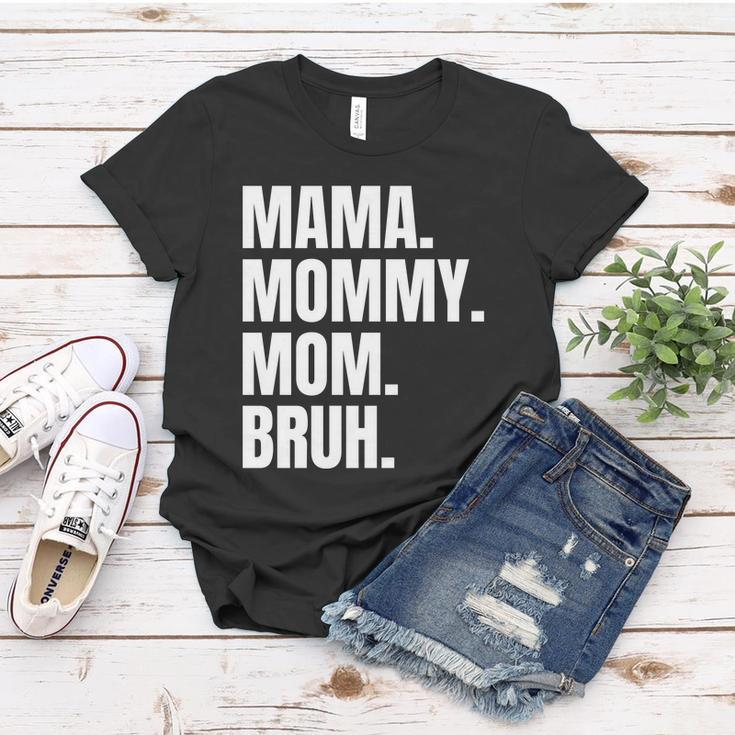 Classic Mama Mommy Mom Bruh Meme Women T-shirt Unique Gifts