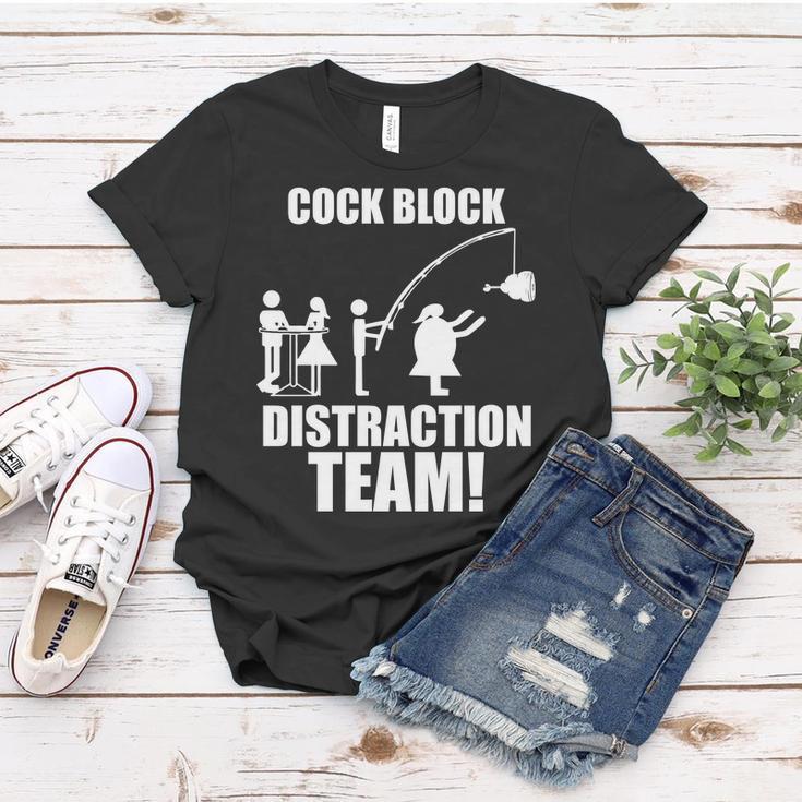 Cock Block Distraction Team Tshirt Women T-shirt Unique Gifts