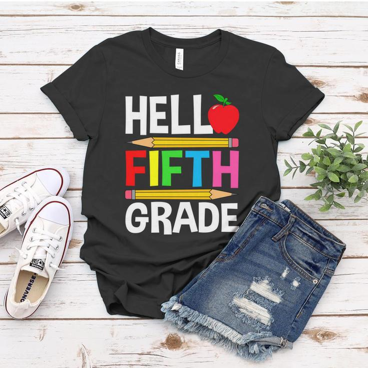 Cute Hello Fifth Grade Outfit Happy Last Day Of School Funny Gift Women T-shirt Unique Gifts