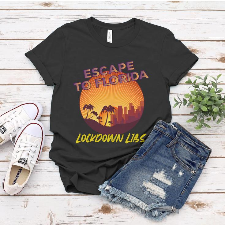 Desantis Escape To Florida Great Gift V2 Women T-shirt Unique Gifts