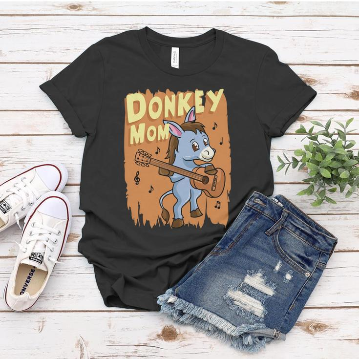 Donkey Mom Cute Mule Farm Animal Agriculture Cute Gift Women T-shirt Unique Gifts