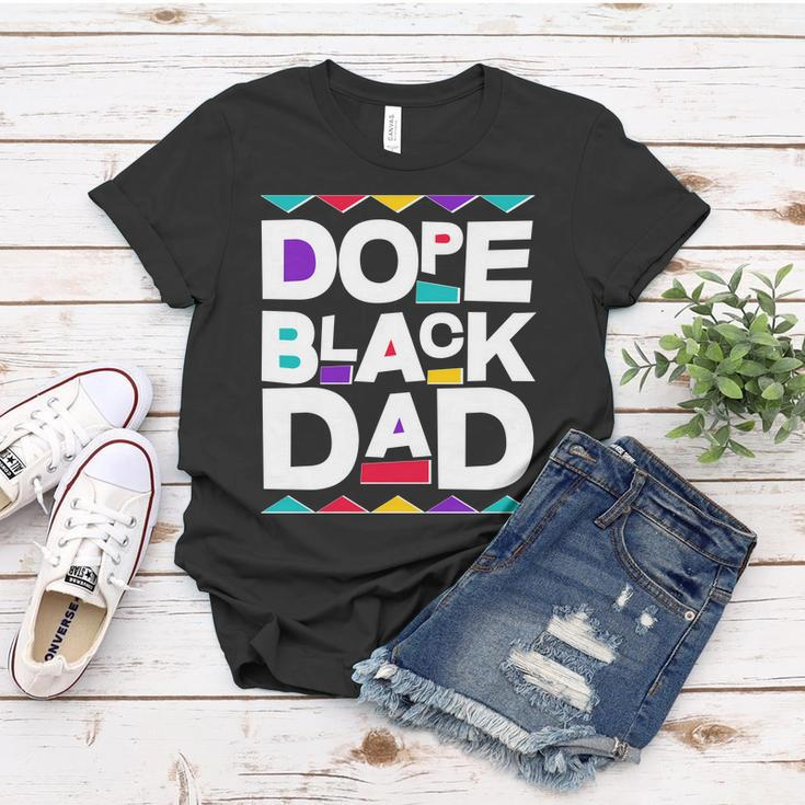 Dope Black Dad V2 Women T-shirt Unique Gifts