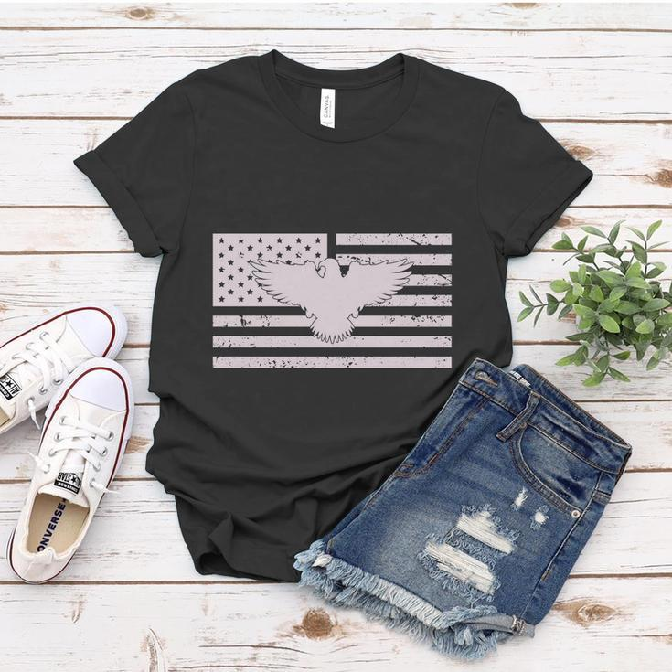 Eagle Graphic 4Th Of July American Independence Day Flag Plus Size Women T-shirt Unique Gifts