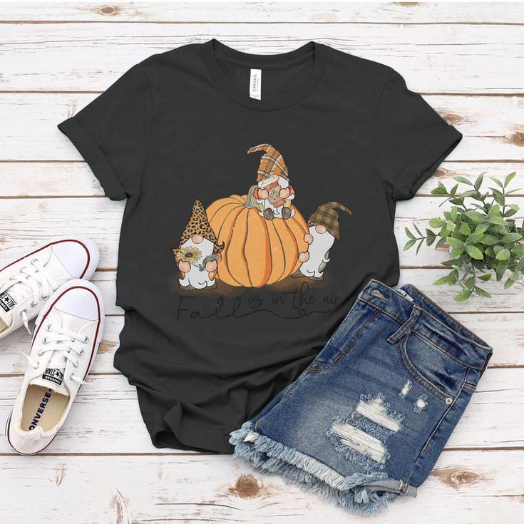 Fall Is In The Air Thanksgiving Quote Women T-shirt Unique Gifts