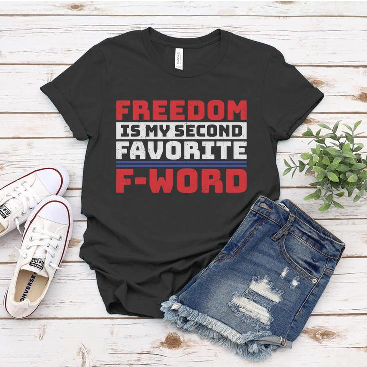Freedom My Second Favorite F Word Plus Size Shirt For Men Women And Family Women T-shirt Unique Gifts