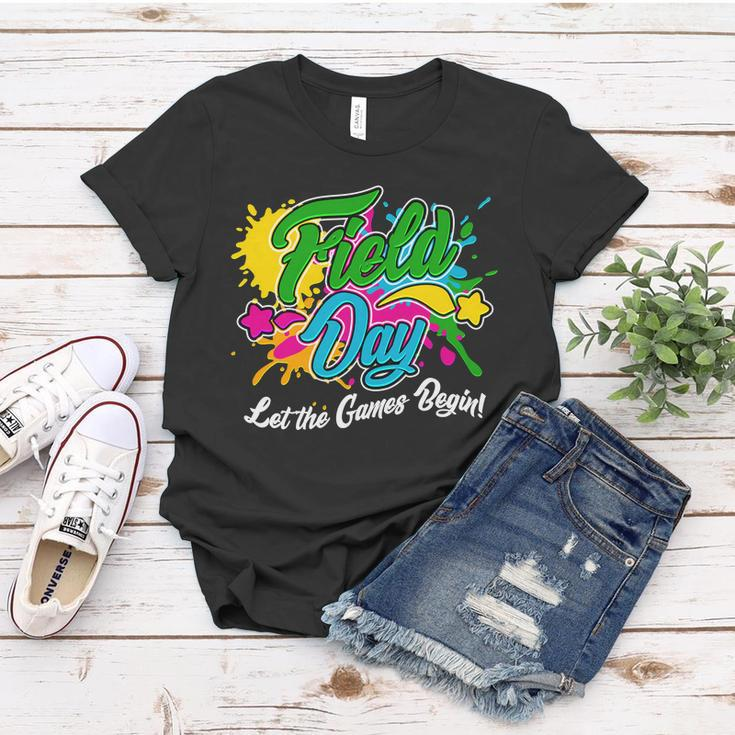 Fun Field Day Let The Games Begin Women T-shirt Unique Gifts
