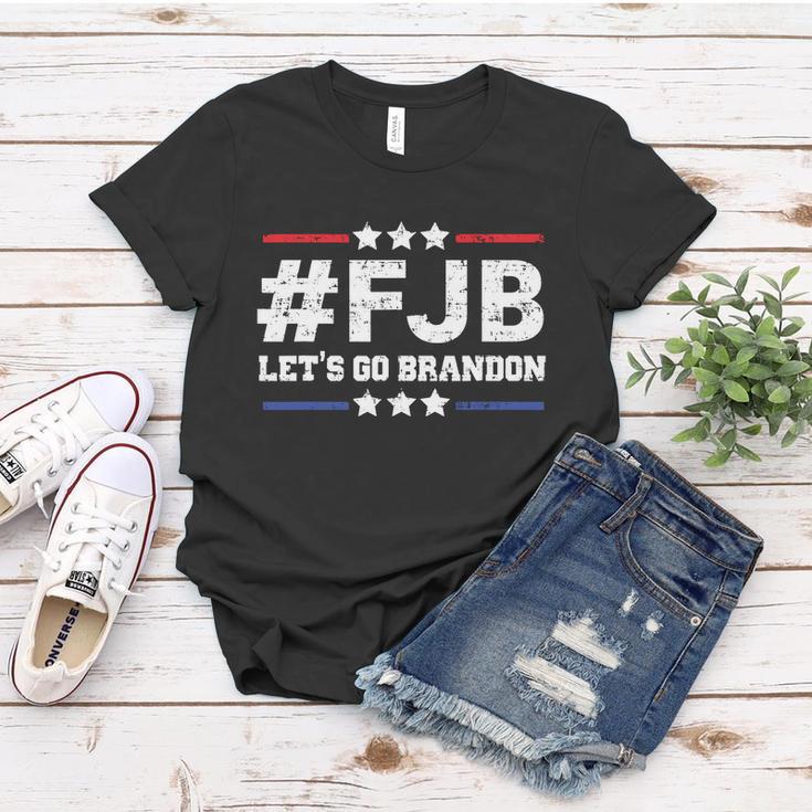 Funny Anti Biden Fjb Let Go Brandon Lets Go Brandon Brandon Flag Brandon B Women T-shirt Unique Gifts