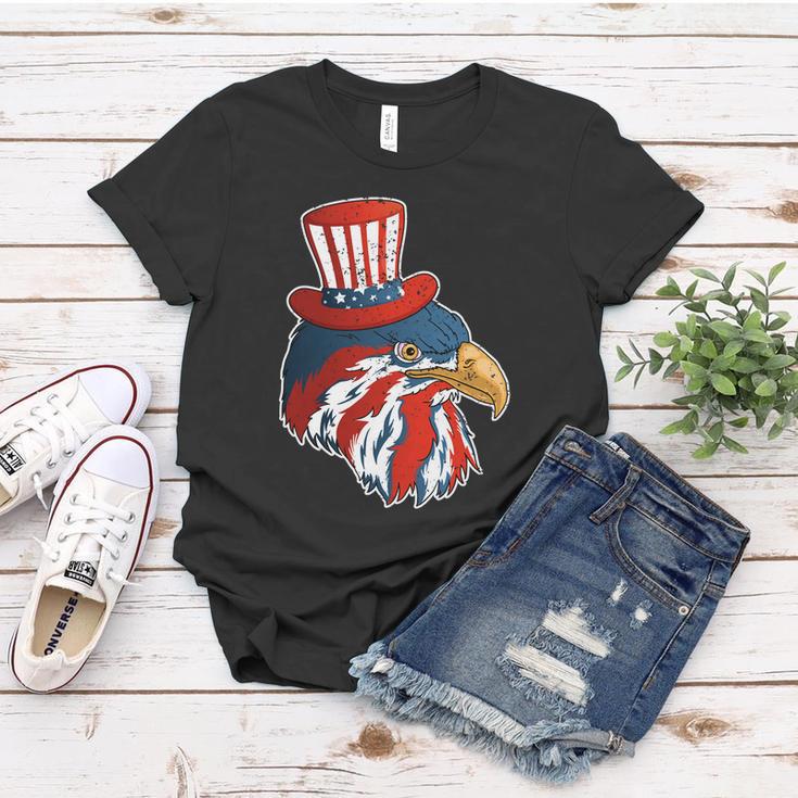 Funny Eagle Mullet 4Th Of July Cute Gift With American Flag Funny Gift Women T-shirt Unique Gifts