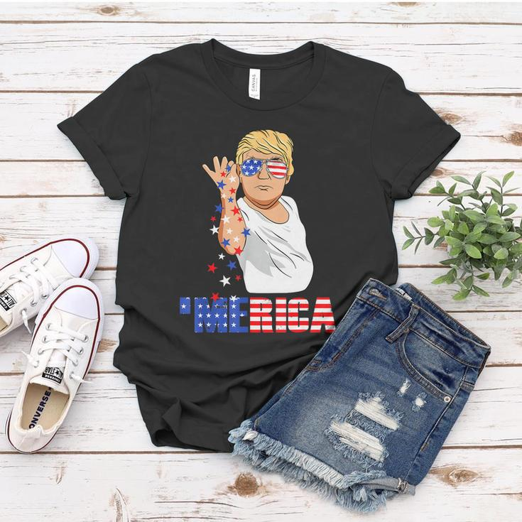 Funny Trump Salt Merica Freedom 4Th Of July Tshirt Gifts Women T-shirt Unique Gifts