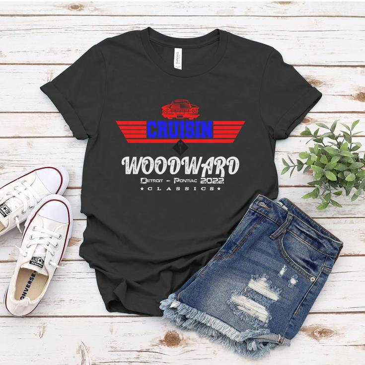 Funny Woodward Cruise Flight Retro 2022 Car Cruise Graphic Design Printed Casual Daily Basic Women T-shirt Personalized Gifts