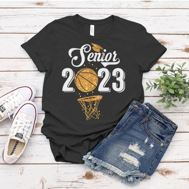 Graduate Senior Class 2023 Graduation Basketball Player Women T-shirt Personalized Gifts