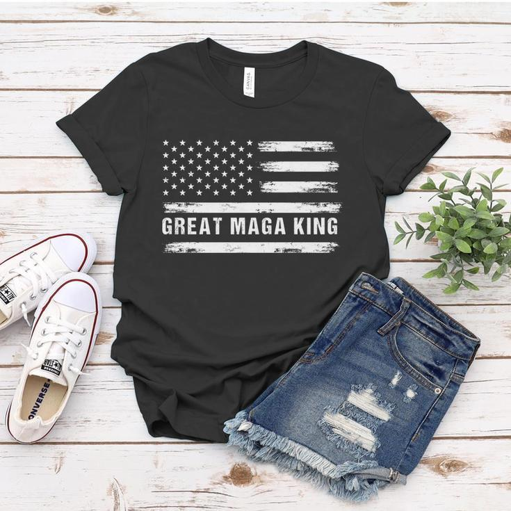 Great Maga King Pro Trump 2024 Meaningful Gift Women T-shirt Unique Gifts