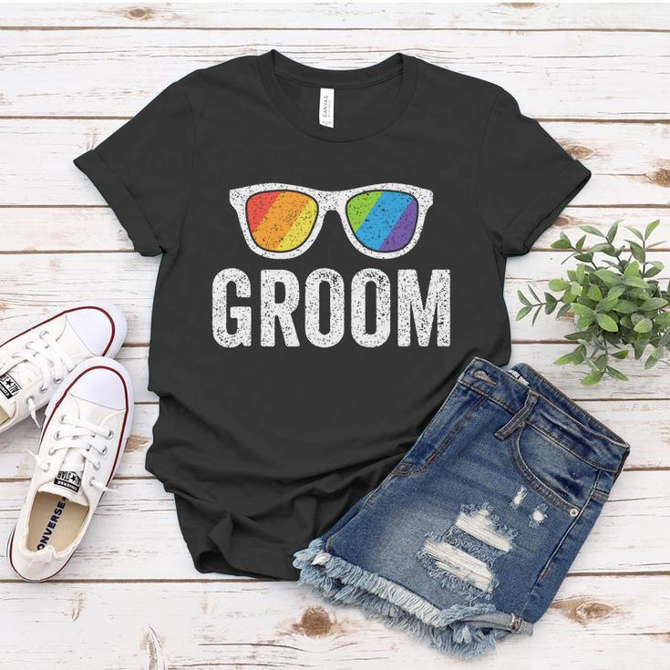 Groom Bachelor Party Lgbt Same Gay Wedding Husband Women T-shirt Unique Gifts