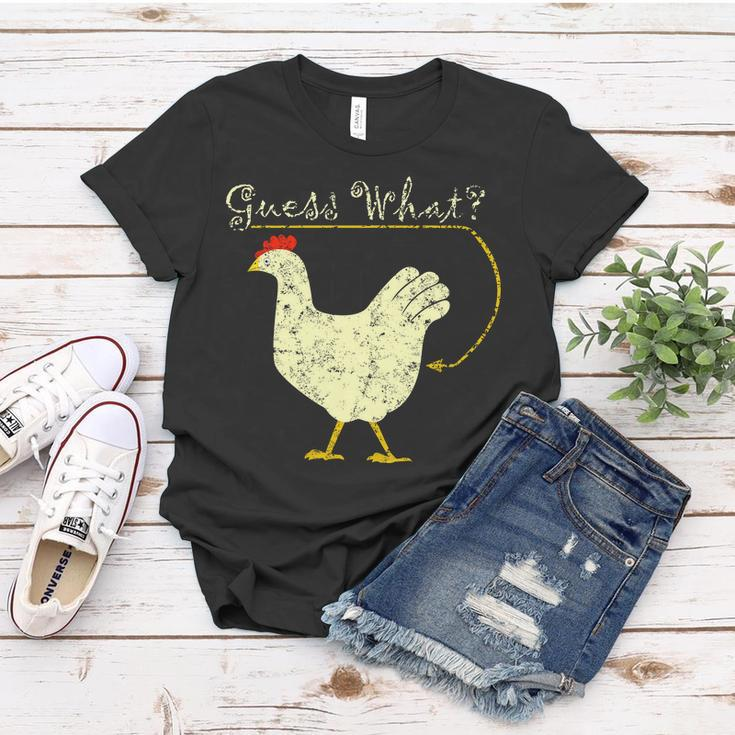 Guess What Chicken Butt Tshirt Women T-shirt Unique Gifts