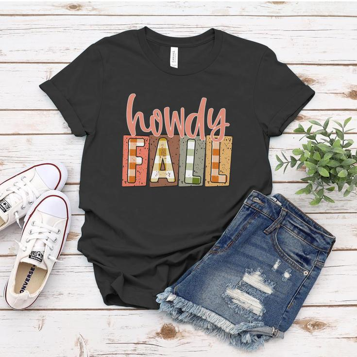 Howdy Fall Funny Present Women T-shirt Funny Gifts