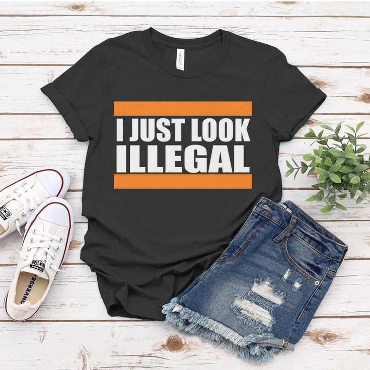 I Just Look Illegal Box Tshirt Women T-shirt Unique Gifts