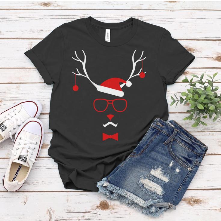 Im A Reindeer Santa Hat Antlers Women T-shirt Unique Gifts