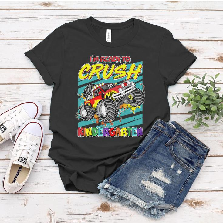 Im Ready To Crush Kindergarten Monster Truck Women T-shirt Unique Gifts